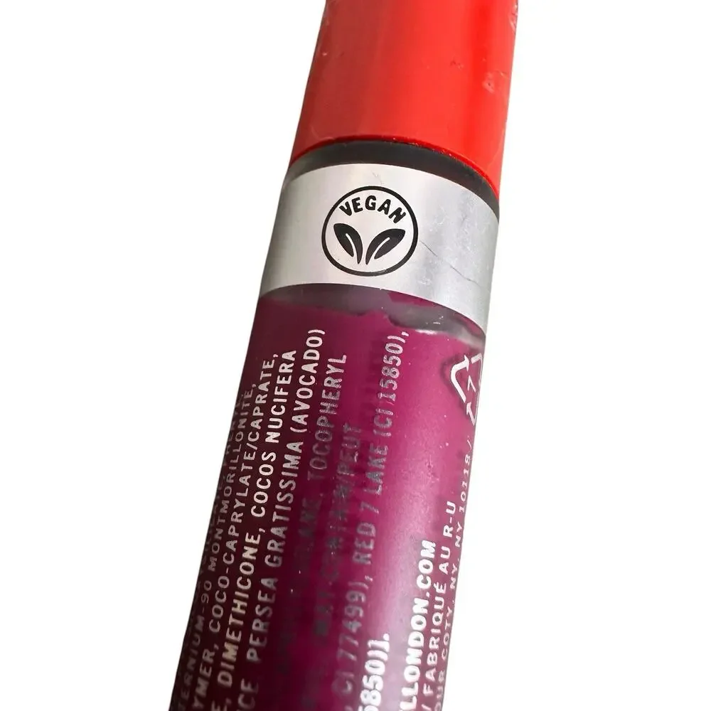 RIMMEL Lasting Mega Matte Liquid Lipstick 940 Rock Me Purple Sealed Lot of 2